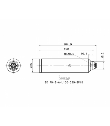 SD FM-S-A-L100-C25-SP15