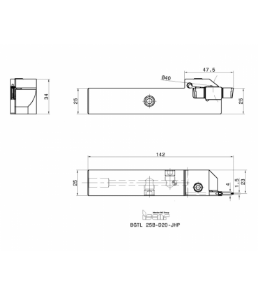 BGTL 25B-D20-JHP