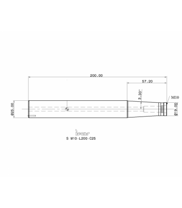 S M10-L200-C25
