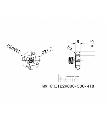MM GRIT22K600-300-4T8 IC908