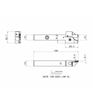 DGTR 12B-3D24-JHP-SL