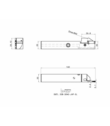 DGTL 20B-3D40-JHP-SL