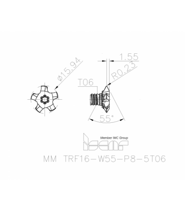 MM TRF16-W55-P8-5T06 IC908