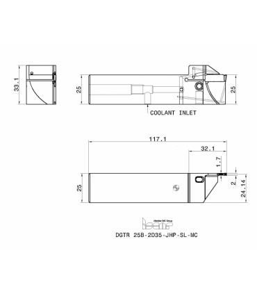 DGTR 25B-2D35-JHP-SL-MC