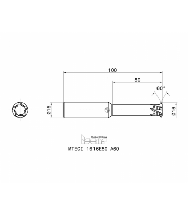 MTECI 1616E50 A60 IC908