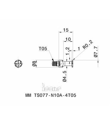MM TS077-N10A-4T05 IC908