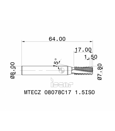 MTECZ 08078C17 1.5ISO IC908