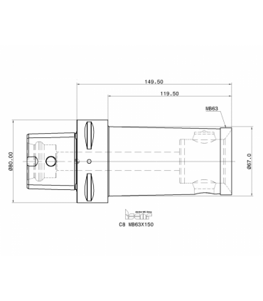C8 MB63X150