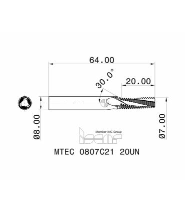 MTEC 0807C21 20UN IC908