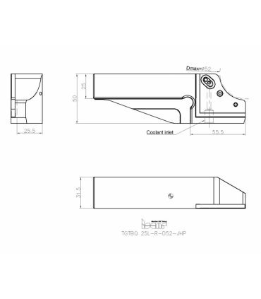 TGTBQ 25L-R-D52-JHP