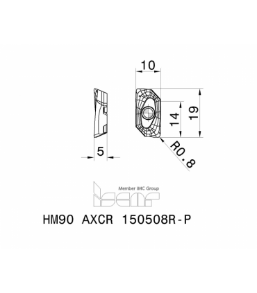 HM90 AXCR 150508R-P IC28