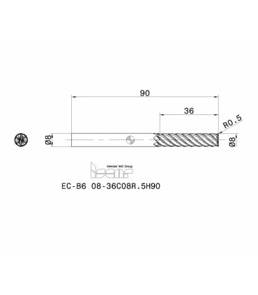 EC-B6 08-36C08R.5H90 IC702