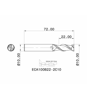 ECA100B22-2C10 IC08
