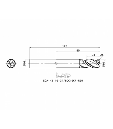 ECA-H3 16-24/80C16CF-R30 IC08