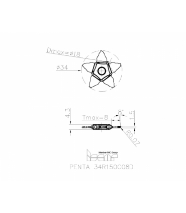 PENTA 34R150C08D IC908