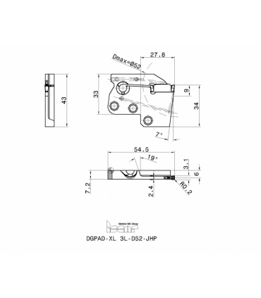 DGPAD-XL 3L-D52-JHP