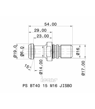 PS BT40 15 M16 JISOBO