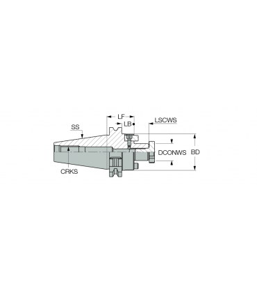 DIN69871 50 SEM27X 35