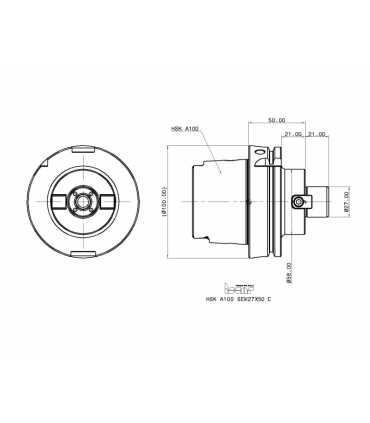 HSK A100 SEM27X50C