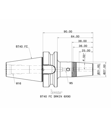 BT40 FC SRKIN 6X90