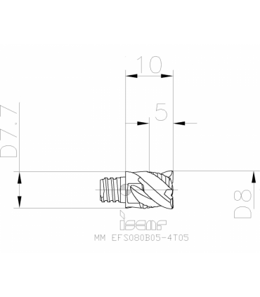 MM EFS080B05-4T05 IC908