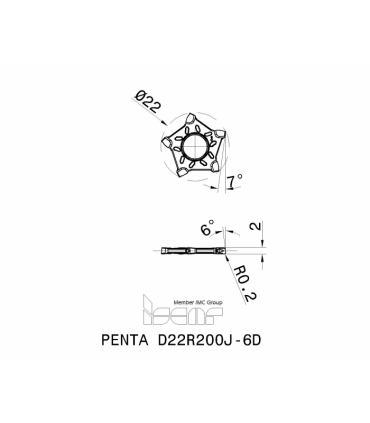 PENTA D22R200J-6D IC808G