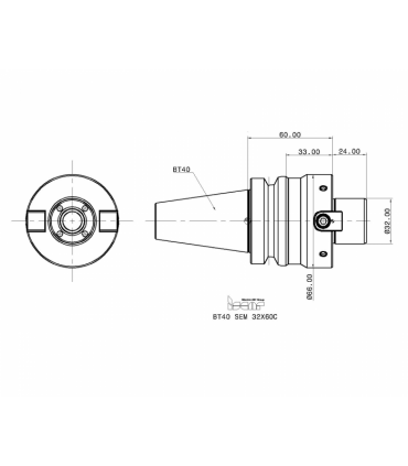 BT40 SEM 32X60C
