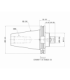 DIN69871 50 SEM22X 35