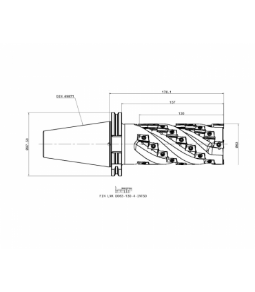FIN LNK D063-130-4-INT50