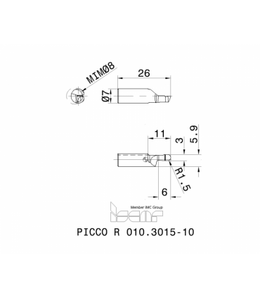 PICCO R 010.3015-10 IC1008