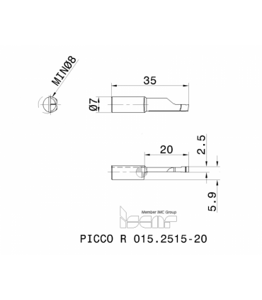 PICCO R 015.2515-20 IC228