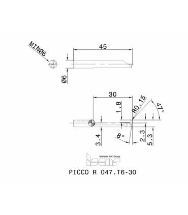 PICCO R 047.T6-30 IC908