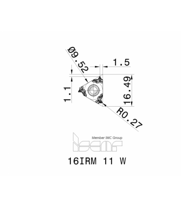 16IRM 11 W         IC508