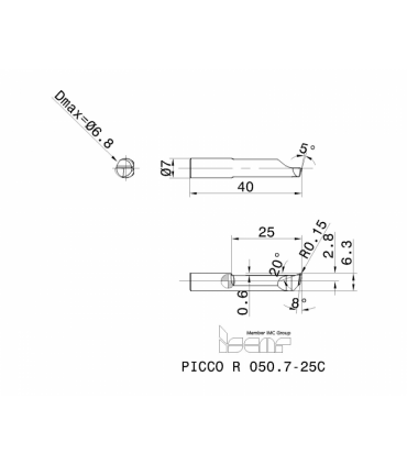 PICCO R 050.7-25C IC908