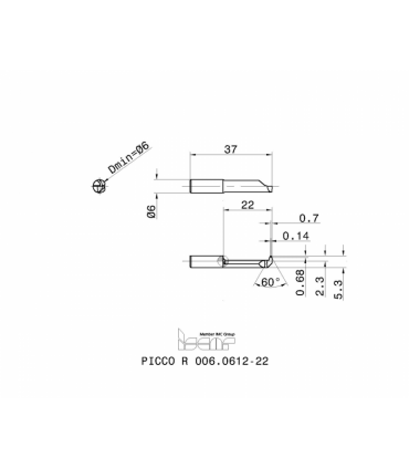 PICCO R 006.0612-22 IC908
