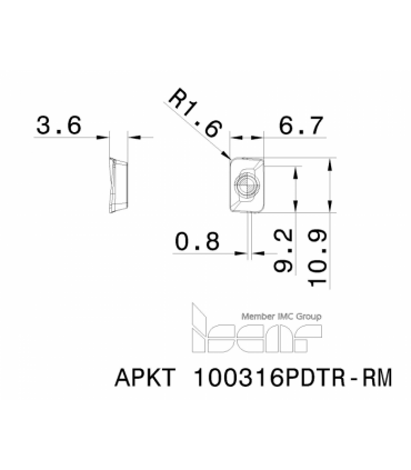 APKT 100316PDTR-RM IC950