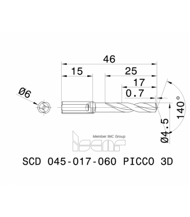 SCD 045-017-060 PICCO 3D IC908