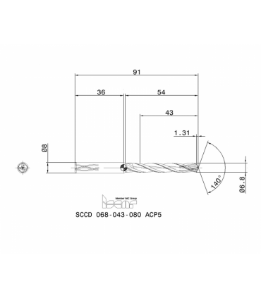 SCCD 068-043-080 ACP5 IC608