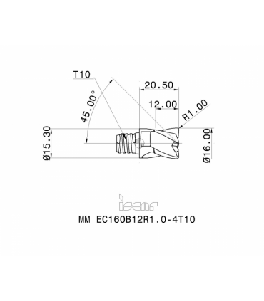 MM EC160B12R1.0-4T10 IC908
