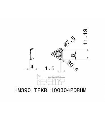 HM390 TPKR 100304PDRHM IC830
