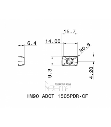 HM90 ADCT 1505PDR-CF IC830