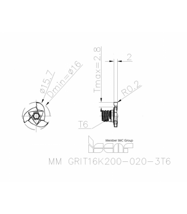 MM GRIT16K200-020-3T6 IC908