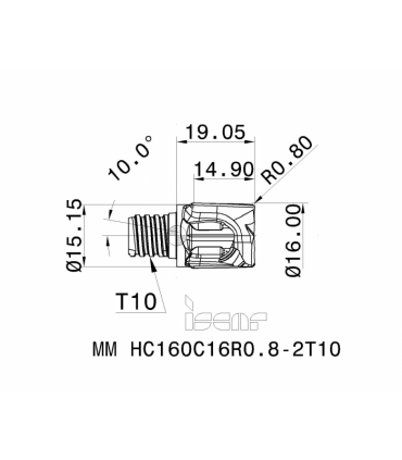 MM HC160C16R0.8-2T10 IC908