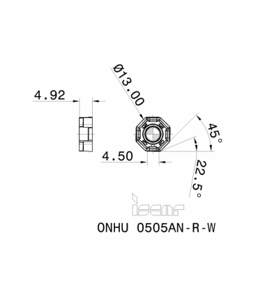 ONHU 0505AN-R-W IC808