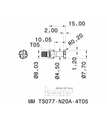 MM TS077-N20A-4T05 IC908