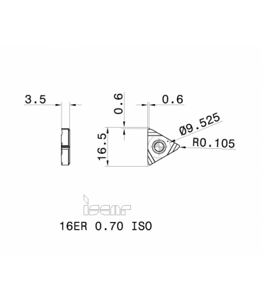 16ER 0.70 ISO      IC1007