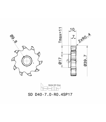 SD D40-7.0-R0.4SP17 IC908