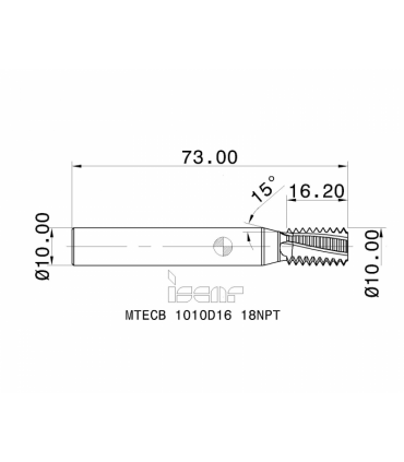 MTECB 1010D16 18NPT IC908