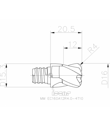 MM EC160A12R4.0-4T10 IC908
