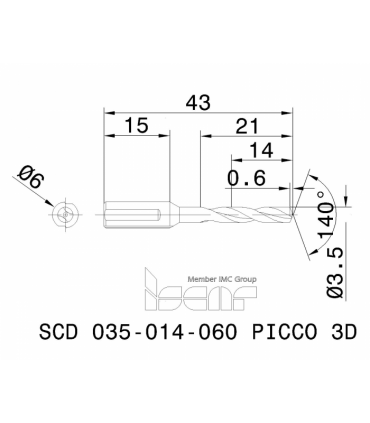 SCD 035-014-060 PICCO 3D IC908